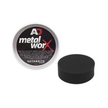 AD 오토브라이트 메탈 웍스 100g 폴리쉬 금속 크롬 폴리시 코팅제 머플러 청소 관리 복원제 어플, A-1 메탈웍스 100g + 어플