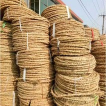 녹화끈 볏짚 코아로프 코이어 수입새끼줄, 두께 1.8cm 길이 약 120m