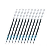 유니 uni 제트스트림 단색 볼펜심 / 유성볼펜 리필 10개입 (0.38mm 0.5mm 0.7mm 1.0mm), 블랙(SXR-7)