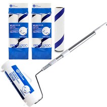 월드크린 돌돌이 대형 24cm 3단+ 대형 리필 5p 청소 롤러 테이프 크리너, 월드크린돌돌이24cm3단+리필 5p