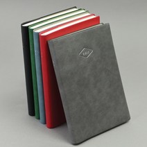 2024년 반양장제본 고급 주간 플래너 (B6사이즈/먼슬리 13개월과 위클리 58주 구성), 2. SteelGray [스틸그레이]