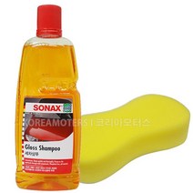 소낙스 세차샴푸 카샴푸_1000ml + 세차스펀지