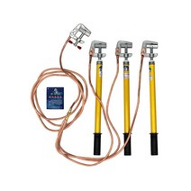 절연방지봉 클램프 파이프조인트 바이스 알루미늄, 가방 클립 링 스프링 0.5m로드 1x3+3