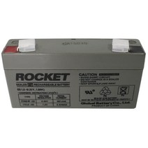 세방전지 로케트 연축전지 납축전지 ES 1.2-6 (6V 1.2Ah)