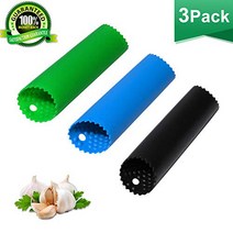 Garlic Peeler Skin Remover Roller Roaster Easy Quick to Peel Garlic Cloves with Best Silicone Tube R, 1