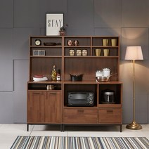 동서가구 홈즈 루시 1000 주방 상부장 HSG128-1, 멀바우