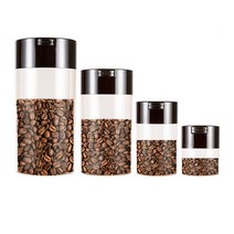 푸쉬락 원두커피 보관용기 진공 밀폐용기 3종, 1개, 푸쉬락 대 (1.3L/450g)