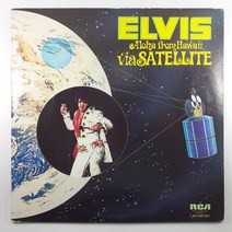 (중고LP)(2LP) ELVIS PRESLEY ALOHA FROM HAWAII VIA SATELLITE 1973년 라이센스 (자켓 음반 상태 A)