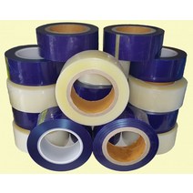 파란 투명 필름 청색 청랩 50mm [안산]보호테이프 5cm, 투명보호(일반)