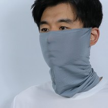 1+1 귀걸이 멀티 쿨 넥워머 스카프 목토시 자외선차단 여름 골프 안면 마스크 여성 여자 남성 남자 햇빛 가리개 자전거 오토바이 스포츠 목폴라 쿨러, 그레이, 그레이