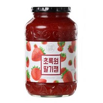 리치스 슈가시럽 1.5리터X6입 1박스 설탕대용 커피 주스 에이드 와플 팬케익, 초록원 딸기잼 1kg 국산 딸기쨈 퓨레 토스트 식빵 간