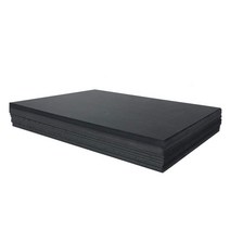 검은 동물 os 건축물 쟁반 pv 모델 채널 c발포 폼보드, T07-300x400x2밀리미터 블랙 고밀도