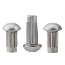 스텐 리벳 M1.6 M2 SUS304 하프 라운드 헤드 리벳 널드 솔리드 리벳 304 스테인레스 스틸3mm4mm5mm6mm8mm10, 12 M2x12mm (40pcs)