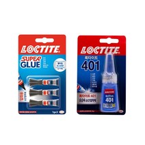 록타이트 순간접착제 모음/접착제/본드/오피스/문구/사무, 록타이트 슈퍼글루(젤타입)3개입