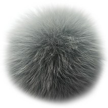 보띠랑스 FOX FUR 여우 털방울-대 12cm 폼폼 폭스퍼, 13스카이그레이