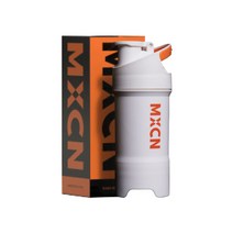 믹스콘 단백질 쉐이크통 프로틴 쉐이커 헬스 물통 보틀, 화이트, 470ml