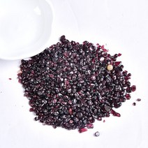 수석 돌 자연석 소장품 50g 100g 천연 크리스탈 자갈 표본 로즈 쿼츠 자수정 홈 데코 다채로운 수족관 치유, 08 Garnet_02 100g