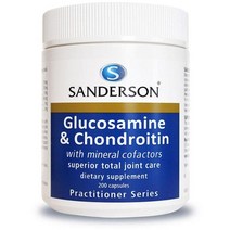샌더슨 글루코사민 콘드로이친 200캡슐, 1개, 기본