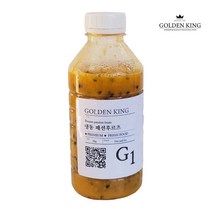 골든킹 프리미엄 백향과 냉동패션후르츠 퓨레 1kg