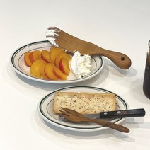 TUXTON 턱스톤 그린베이 미니 오벌 플레이트 2 size