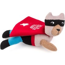 Jax Bones 913700 Squeaky 강아지 장난감 27.9cm11인치 튼튼한 울 스퀴크 중간 강도의 씹는 된 솔기 빅 루, 개