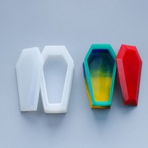 할로윈 호박 관 보관 상자 수지 틀 초콜릿 케이크 장식 보석 만들기 도구 DIY 크리스탈 에폭시 아트, 5