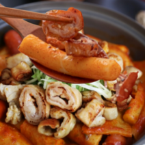 이런맛처음이야 매콤 고소 대구 막창떡볶이 캠핑 야식 술안주 떡볶이 밀키트 630g, 대구 막창떡볶이 1팩