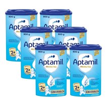 압타밀 프로누트라 킨더밀쉬 2단계 아기 분유 파우더 800g 6개 Aptamil Kindermilch Pronutra 2+