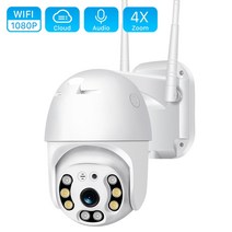 감시카메라 반려동물 줌 양방향 오디오 자동 추적 색상 야간 투시경 홈 펫 실외 실내, 5mp sd 카드 없음, 나는 플러그