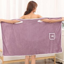 샤워가운 원피스 수영장가운 샤워타월, 베이지