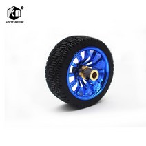 카플러 에어 원터치 유압 3mm 4mm 6mm 8mm 샤프트 모터용 65mm 휠이 있는