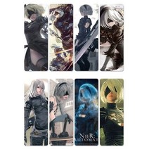 북링 북집게 북다트 독서링인기 게임 NieR: 오토마타 북마크 방수 투명 PVC 플라스틱 아름다운 책 선물 8, 02 Style 2