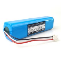 진공 청소기 배터리 리튬 이온 14.4V 5.2Ah, 6800mAh 리튬 배터리, 1개