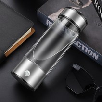 수소 병 420ml 일본 티타늄 품질 수소가 풍부한 물 컵 Ionizer 메이커 발전기 슈퍼 산화 방지제 ORP, AE) WHITE