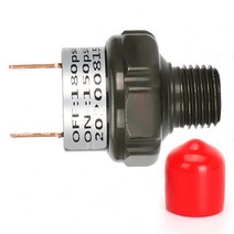 트레인 혼 에어 혼용 90-120PSI 120-150PSI 공기 압력 스위치 탱크 마운트 스레드 1/4 