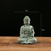 불교 장식 동상 선 인형 사암 작품 문화 홈, 10 S-fearless