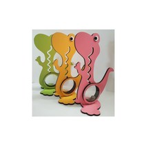 나무 공룡 돼지 저금통 취미용 먹는 돈 유형 상자, 한개옵션1, 한개옵션0