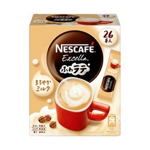 Nescafe 네스카페 엑셀라 부드러운 밀크 라테 26개입