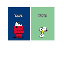 피너츠 스누피 중철노트 2종, 혼합 색상, 10세트