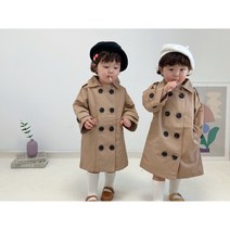 유아 아동 봄신상 가을 바바리 트렌치 코트
