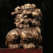 용두 거북이 거북 용머리 자라 해태 재물 복 운 장수의 의미 조각상 황동