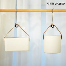도소 손잡이 휴지케이스+캠핑고리 인테리어소품 캠핑용품 두루마리 휴지걸이 휴지보관함 원형 사각형 티슈커버, 사각형+캠핑고리증정