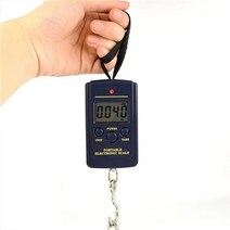 산업용 매달림 톤백 크레인 전자 저울 40kg10g 휴대용 디지털 포켓 저울 미니 저울, 백라이트 없음
