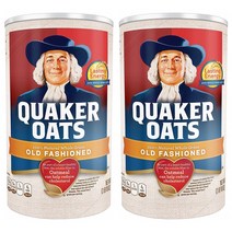 퀘이커 홀 그레인 오트 올드 패션드, 1.19kg, 2개