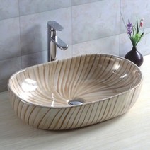 YJ-096 도기볼세면기 탑볼세면기세면대 세면기 세면볼 도기볼, CH 엔틱블랙 유리볼 자동폽업, P트랩(벽배수) 32cm, 1개