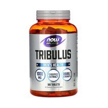 나우 푸드 스포츠 트리불러스 1000mg 180정 남가새, 1개, 기본