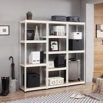 스피드랙 화이트 무볼트 선반, 2단