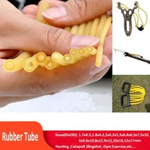천연 라텍스 고무 호스 내경 1.6mm -12mm 고탄성 외과 의료 튜브 새총 투석기 1 m 2m 3 5m, 3 meter+12x17mm