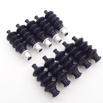 방수 고무 벨로우 라디오 박스 1mm3mm 타이로드 슬리브 35mm RC 보트 요트 카타마란 모노 마린 제트 보트용 10 개, [01] Bellow olny