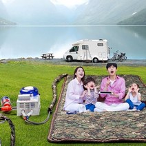 SDM 전기없는 보일러 온수매트 2~3인용 뉴화로로 야외용 차박 낚시 겨울 캠핑용, 보일러(부탄가스용/화이트)